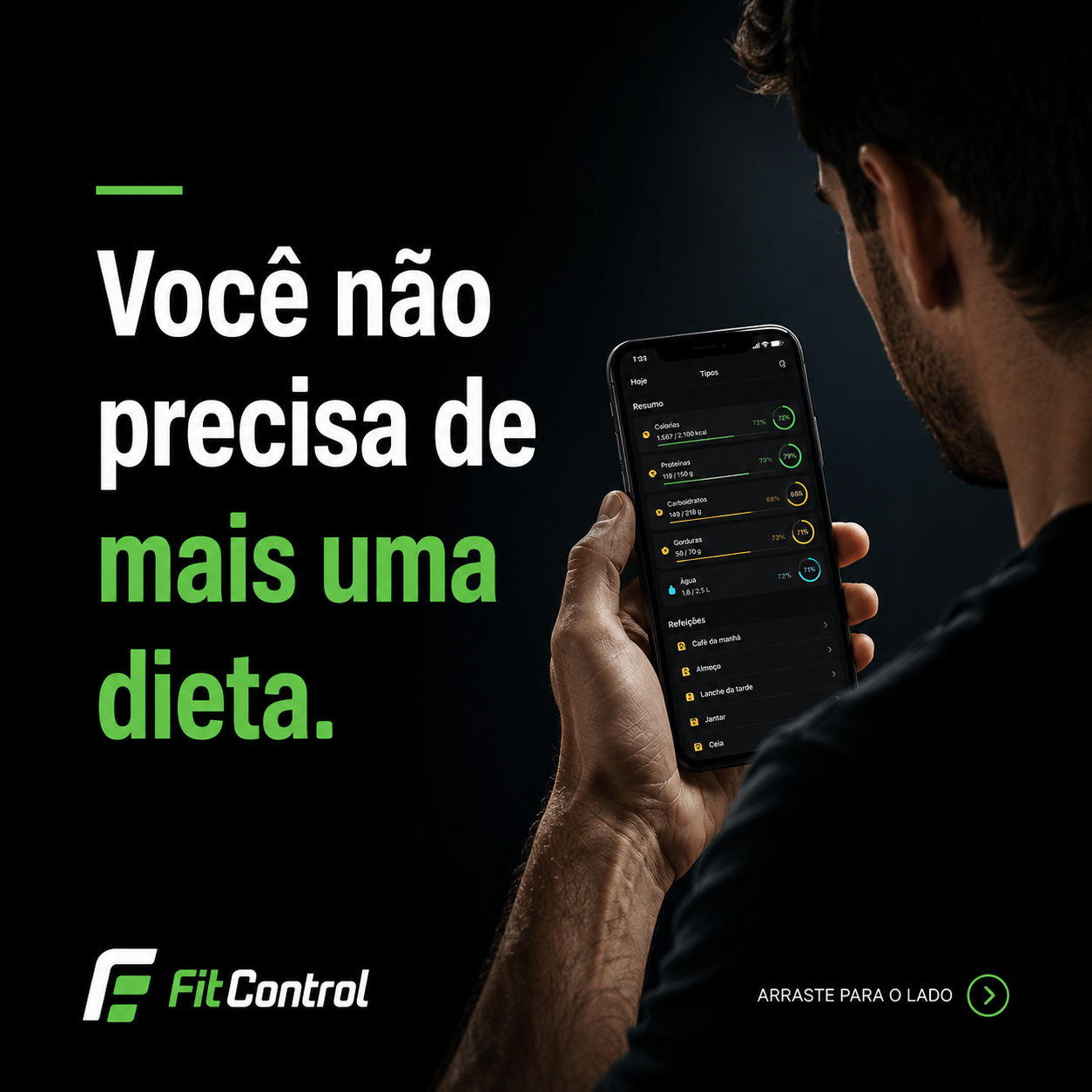 Você não precisa de mais uma dieta